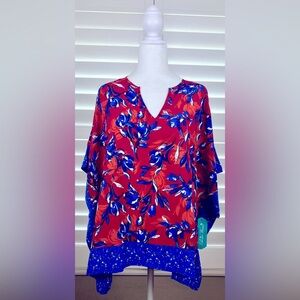 NWT- Pioneer Women Kimono Style Blouse Sz S/M